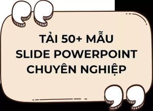 mẫu slide báo cáo