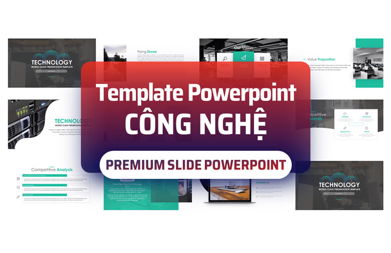 mẫu powerpoint công nghệ