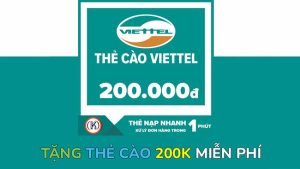 tặng thẻ viettel miễn phí