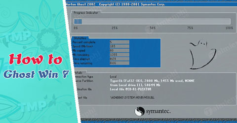 Ghost Win 7 bằng Norton Ghost