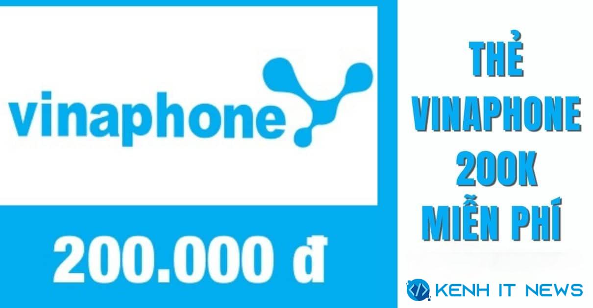 Tặng thẻ vinaphone