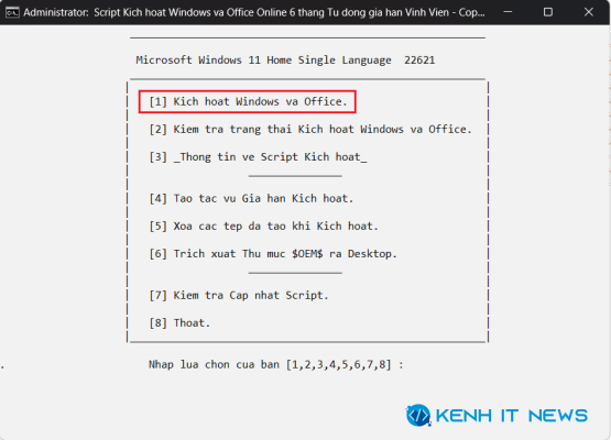 Tải AIO Tool v3.1.3 Active Windows Full - Bản chuẩn 2025