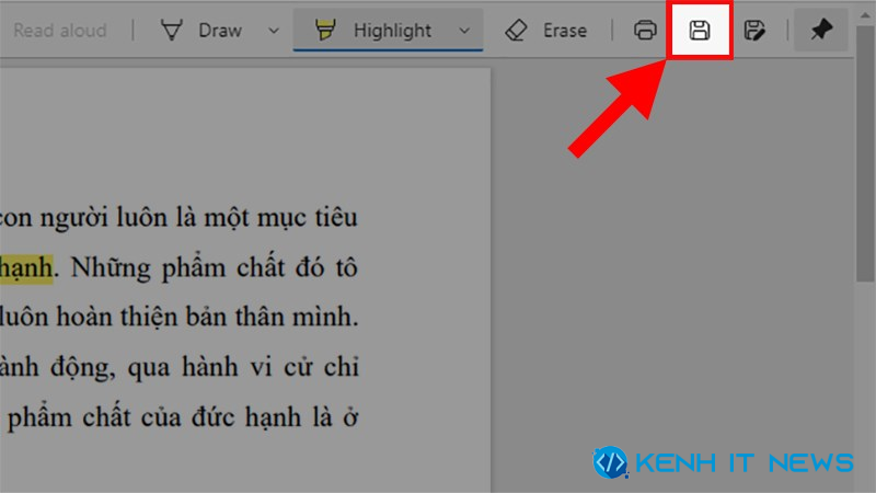 cách highlight trong PDF