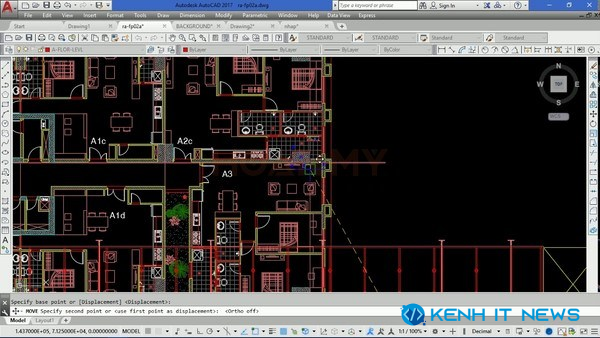 làm nhẹ file CAD