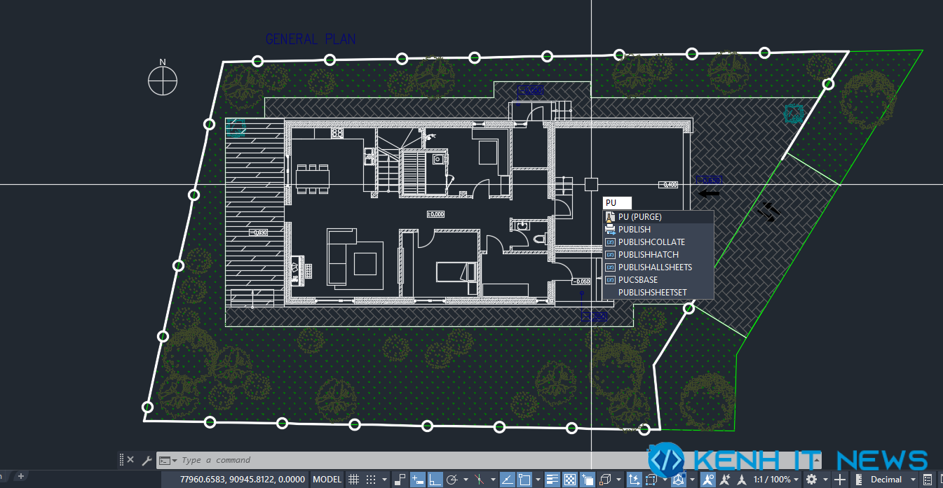 làm nhẹ file CAD