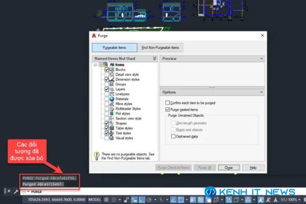 Cách làm nhẹ file CAD nhanh chóng và hiệu quả