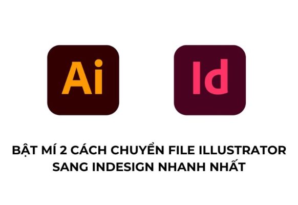 chuyển file Illustrator sang InDesign