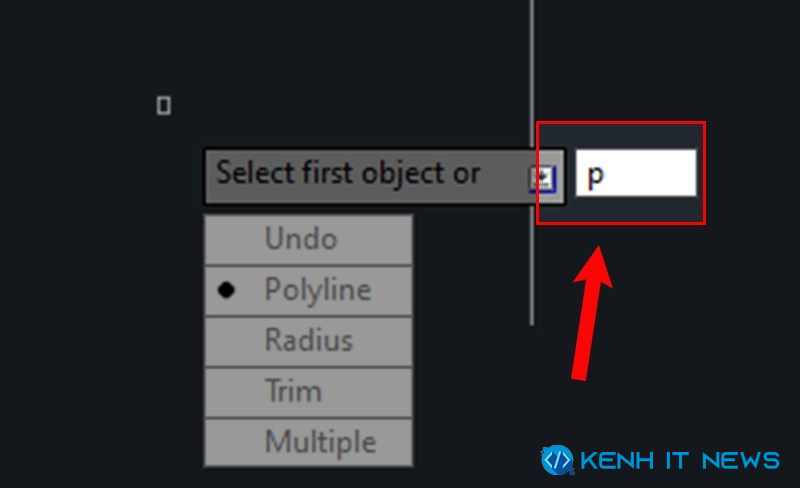  lệnh Fillet trong AutoCAD 