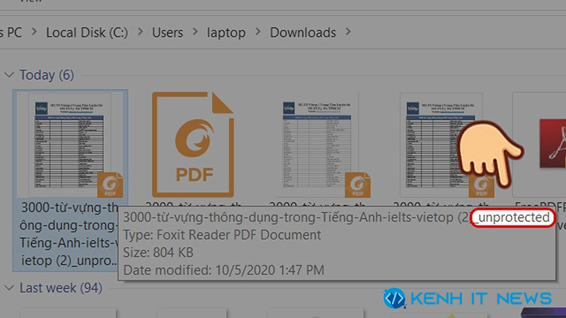 cách copy chữ trong file PDF bị khóa