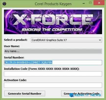 Corel X7 Full Crack