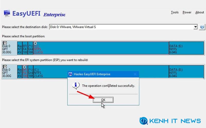 fix lỗi Windows 10 UEFI Boot Repair