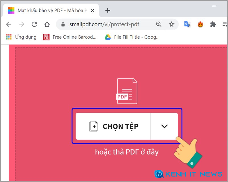 khóa file PDF không cho chỉnh sửa