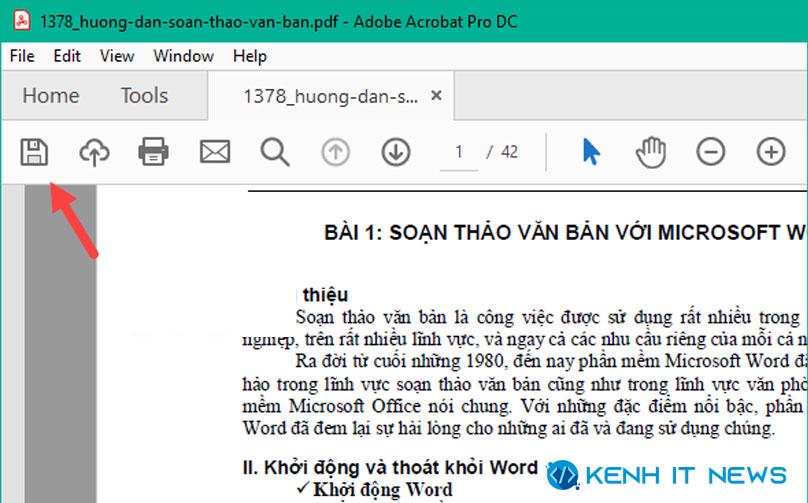 khóa file PDF không cho chỉnh sửa