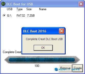 tạo usb boot với dlc boot