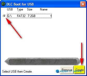 tạo usb boot với dlc boot