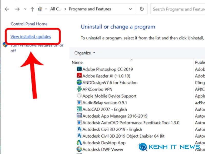 xóa file update win 10