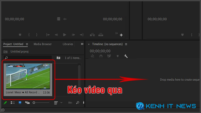 cách xóa logo trong video bằng Premiere