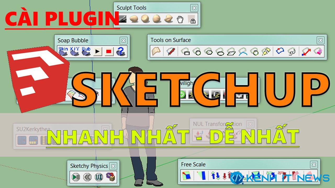 cài Plugin cho Sketchup