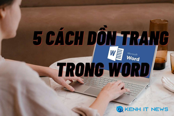 cách dàn trang trong word