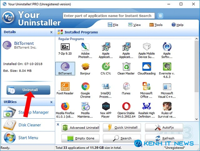 Your Uninstaller Full Crack 