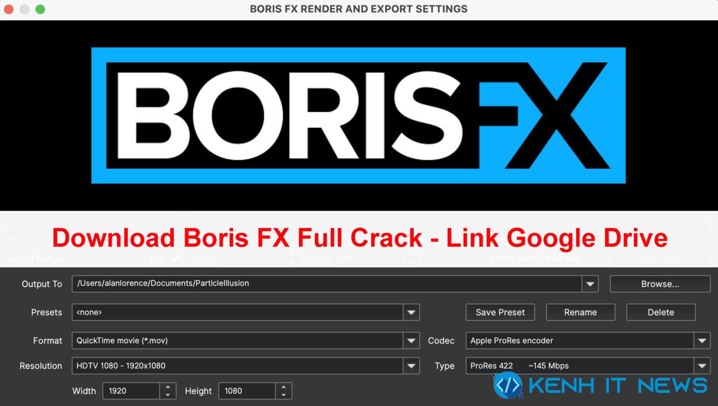 boris fx full crack