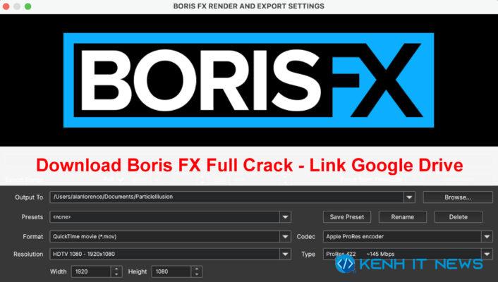 boris fx full crack
