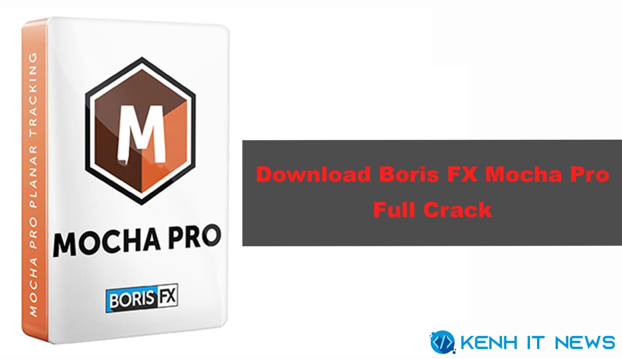 Mocha Pro Full Crack