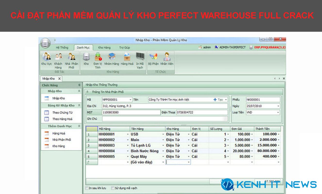 perfect warehouse full crack