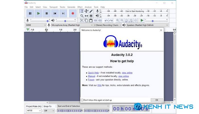 tải Audacity