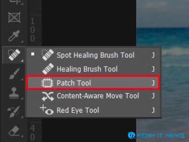 xóa vật thể trong photoshop