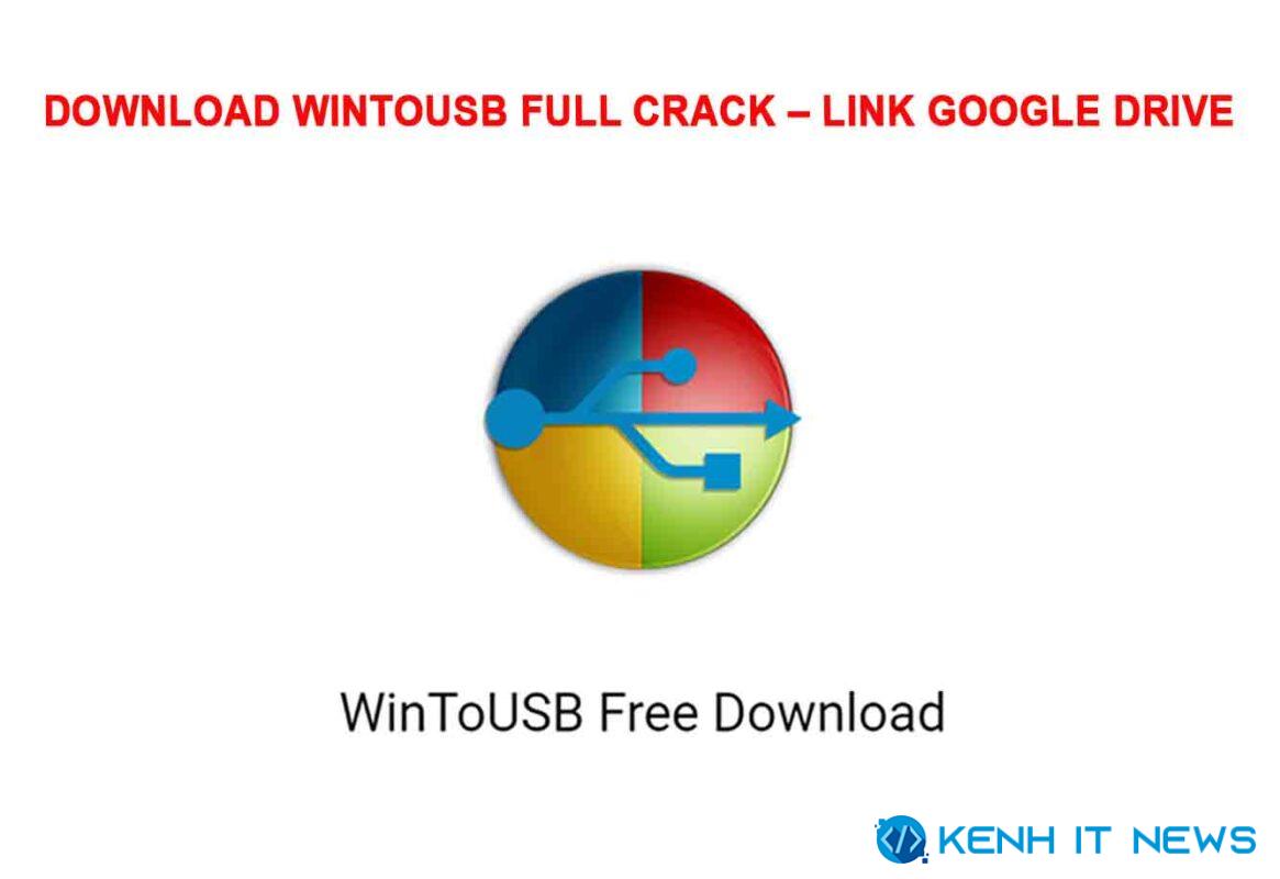 WinToUSB Full Crack
