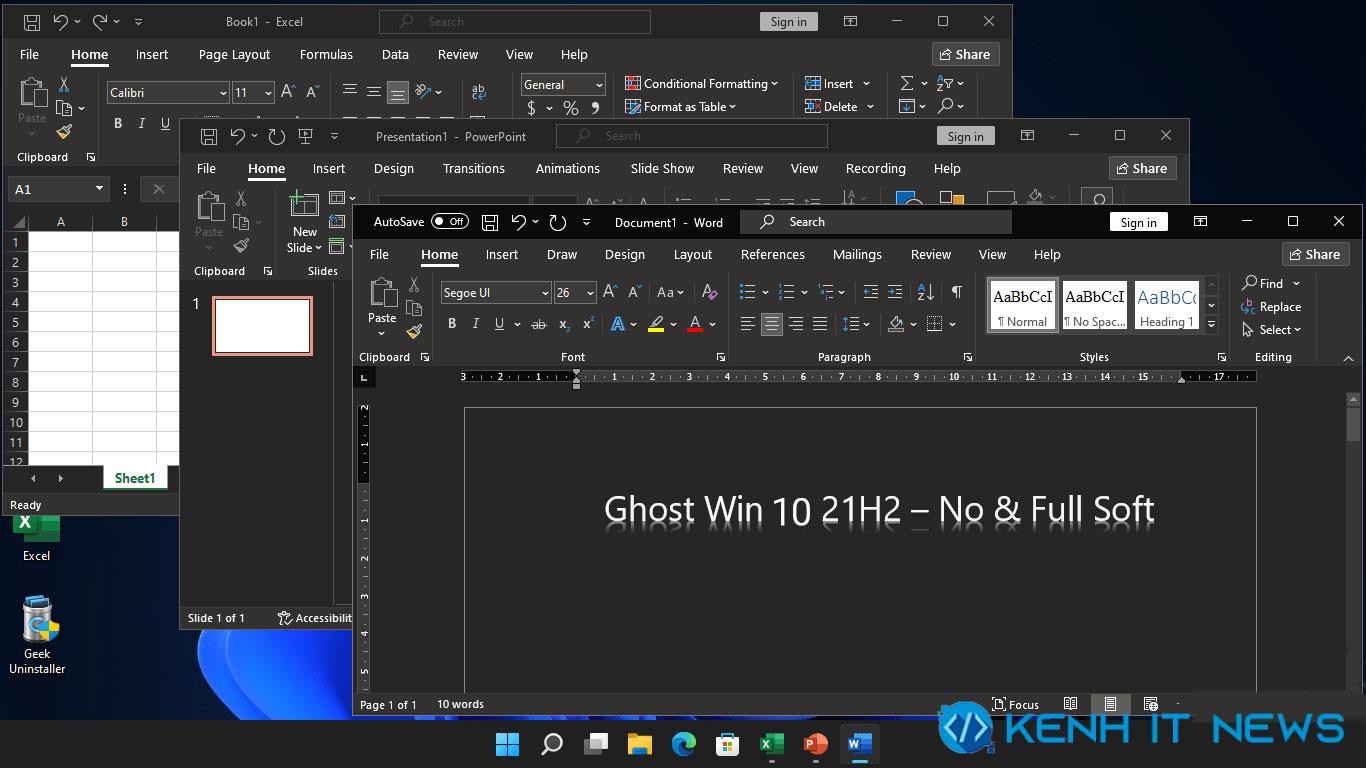Ghost Win 10 21H2