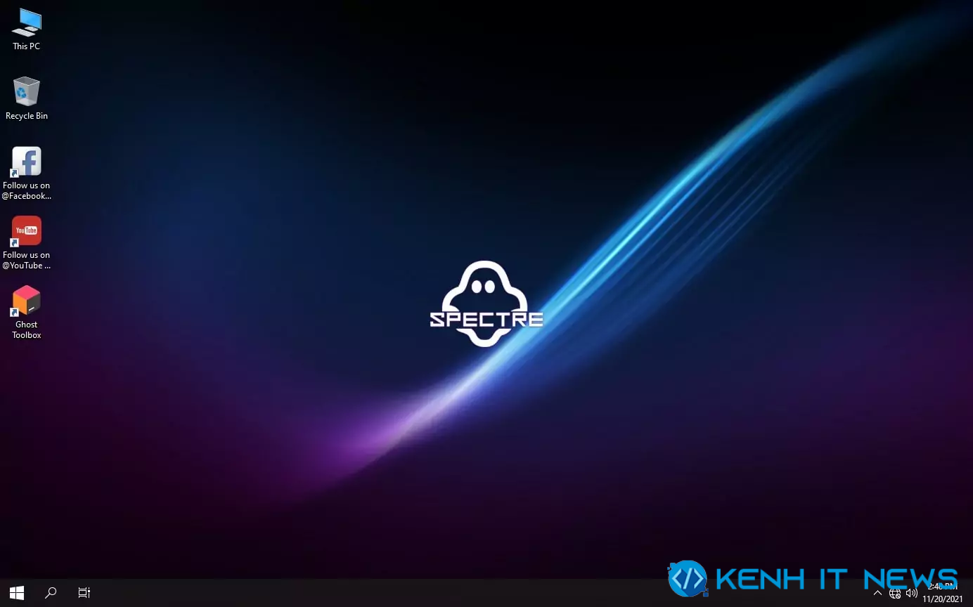 Ghost Win 10 Lite 21H2