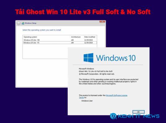 Ghost Win 10 Lite v3