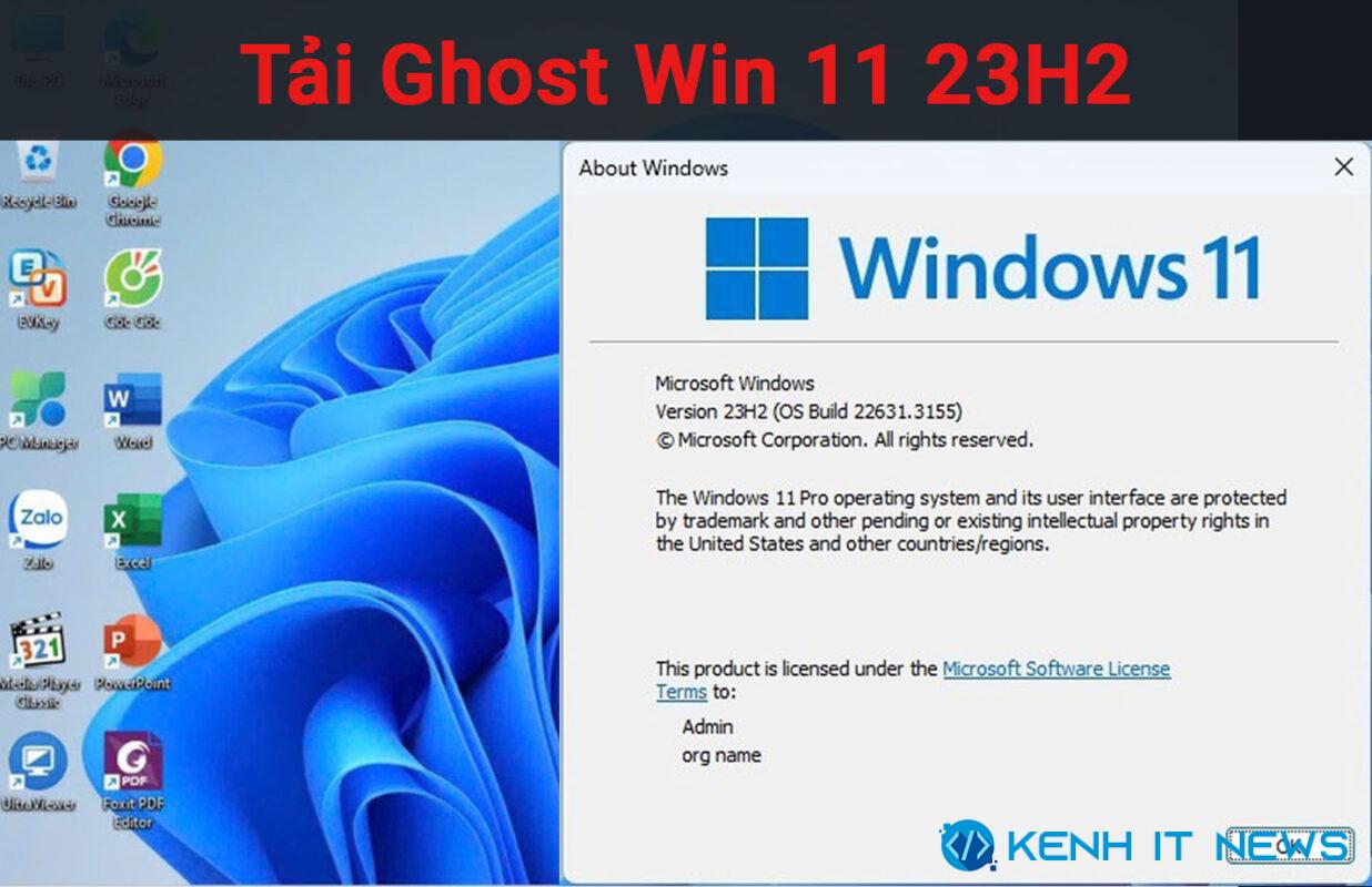 Ghost Win 11 23H2