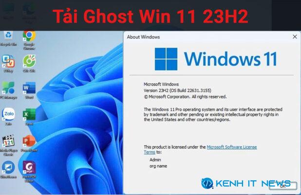 Ghost Win 11 23H2