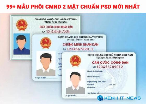 phôi CMND 2 mặt