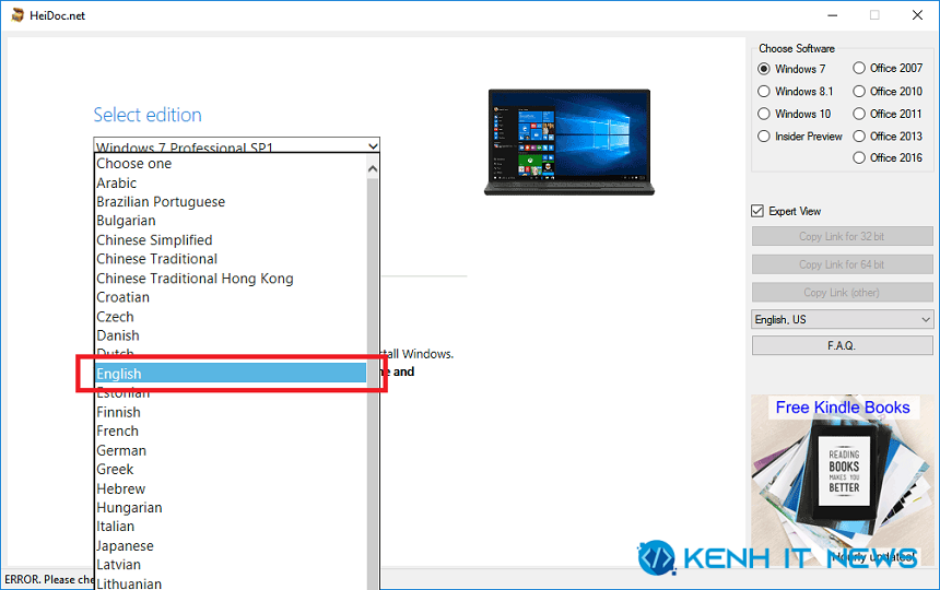 tải Win 7 ISO