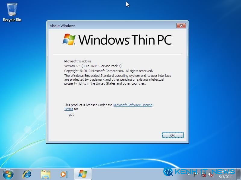 Windows 7 Thin PC 