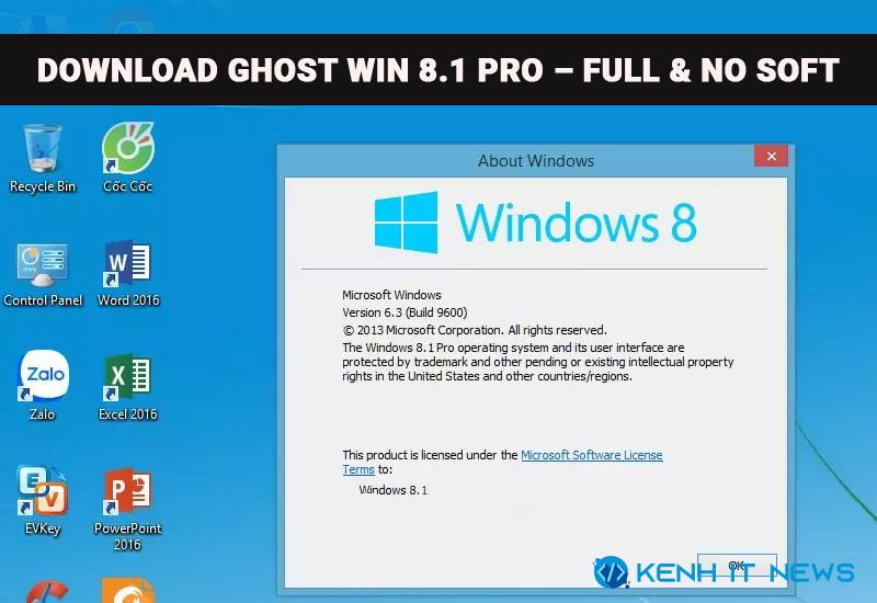 Ghost Win 8.1 Pro