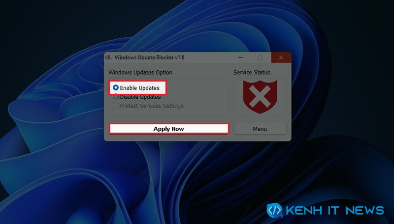 Windows Update Blocker