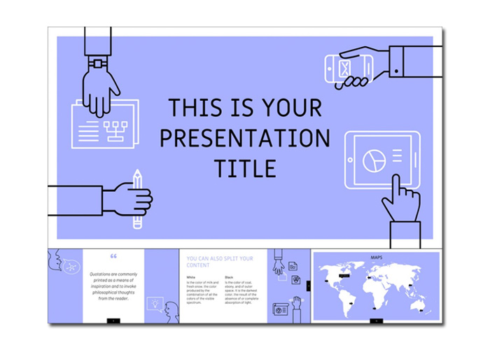 mẫu powerpoint có sẵn hiệu ứng