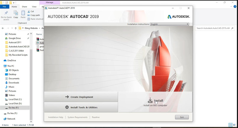 tải autocad 2019 full crack